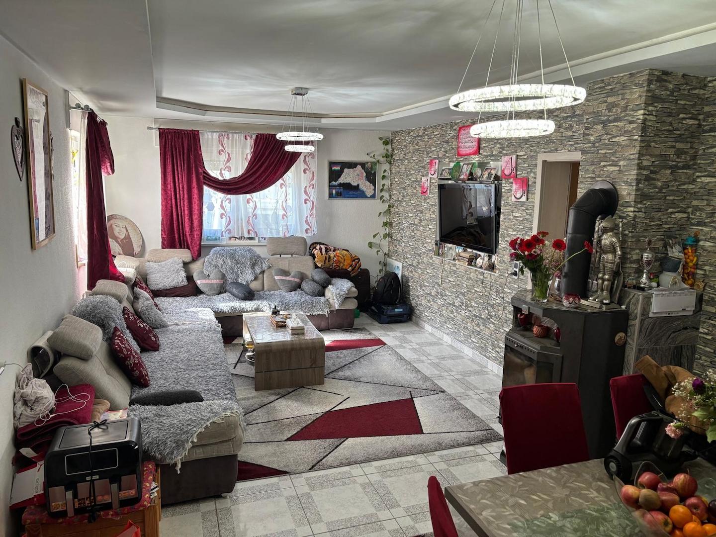 Wohnzimmerblick zur strasse