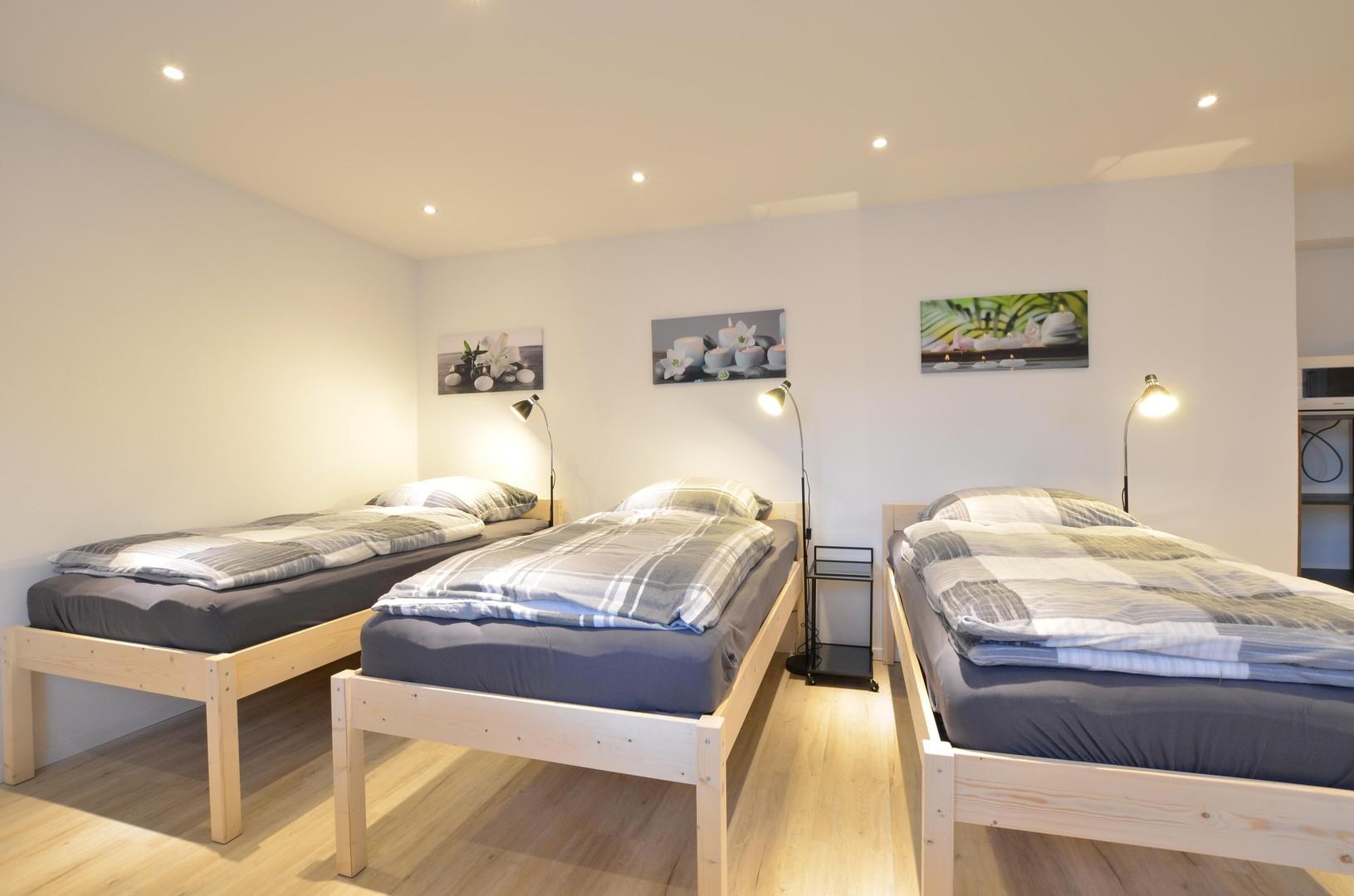 Schlaf- und Wohnbereich