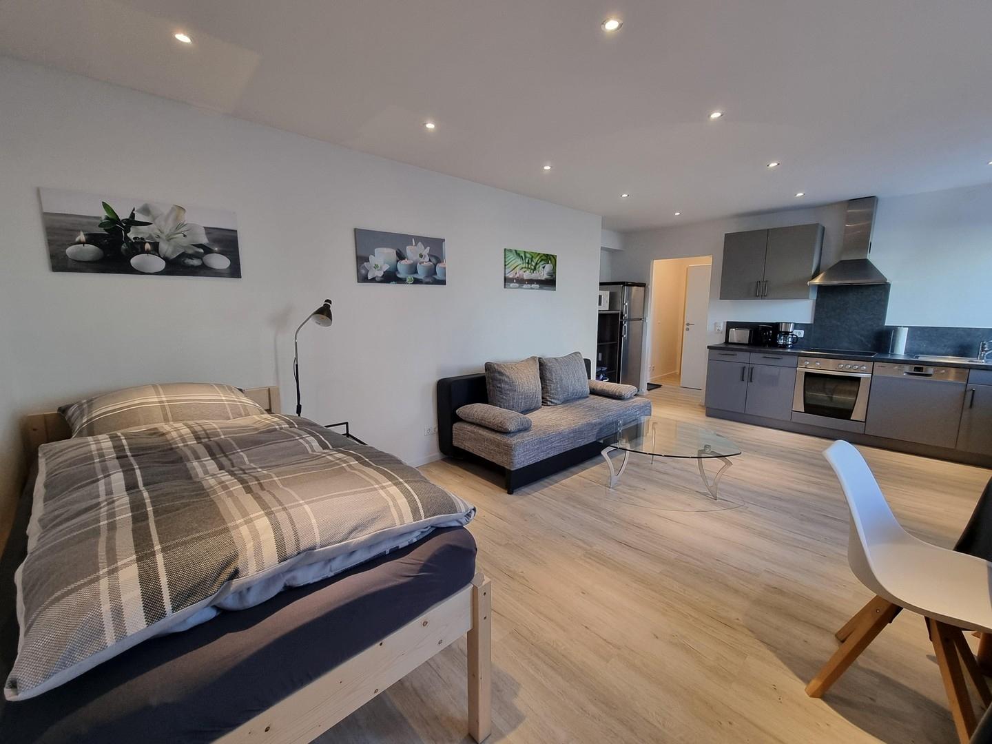 Schlaf- und Wohnbereich