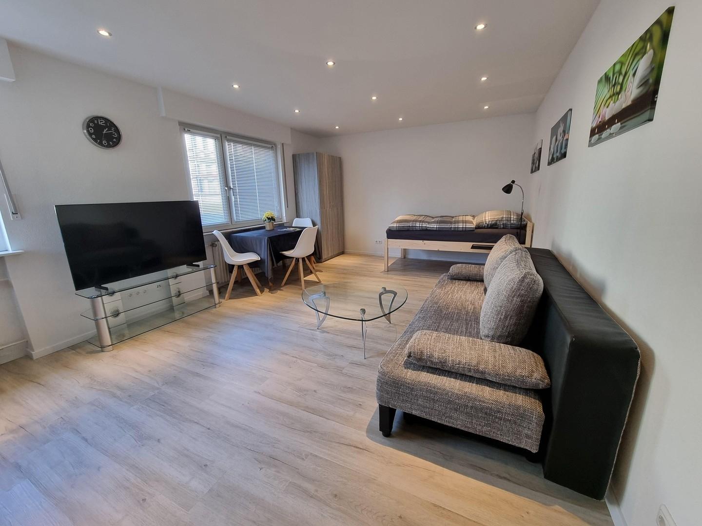 Schlaf- und Wohnbereich