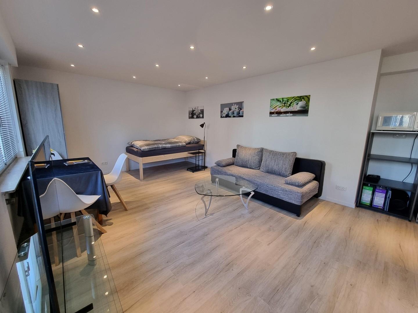 Schlaf- und Wohnbereich