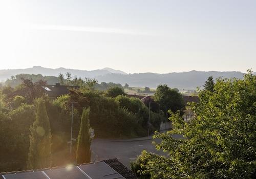 Blick nach Osten vom Dach 