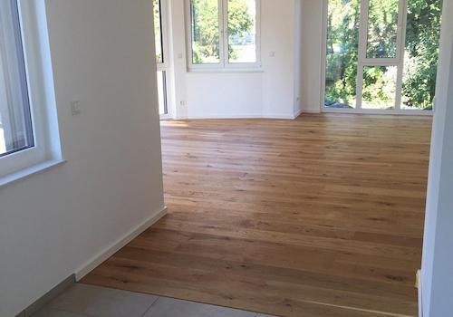 Blick Flur in Wohnzimmer