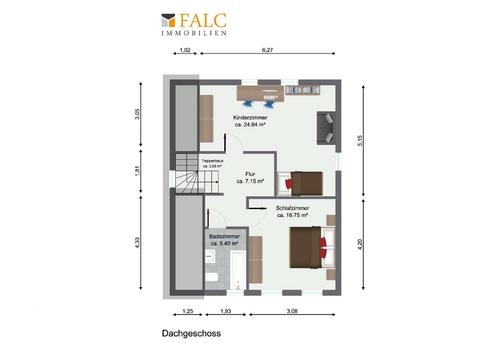 Grundriss Dachgeschoss