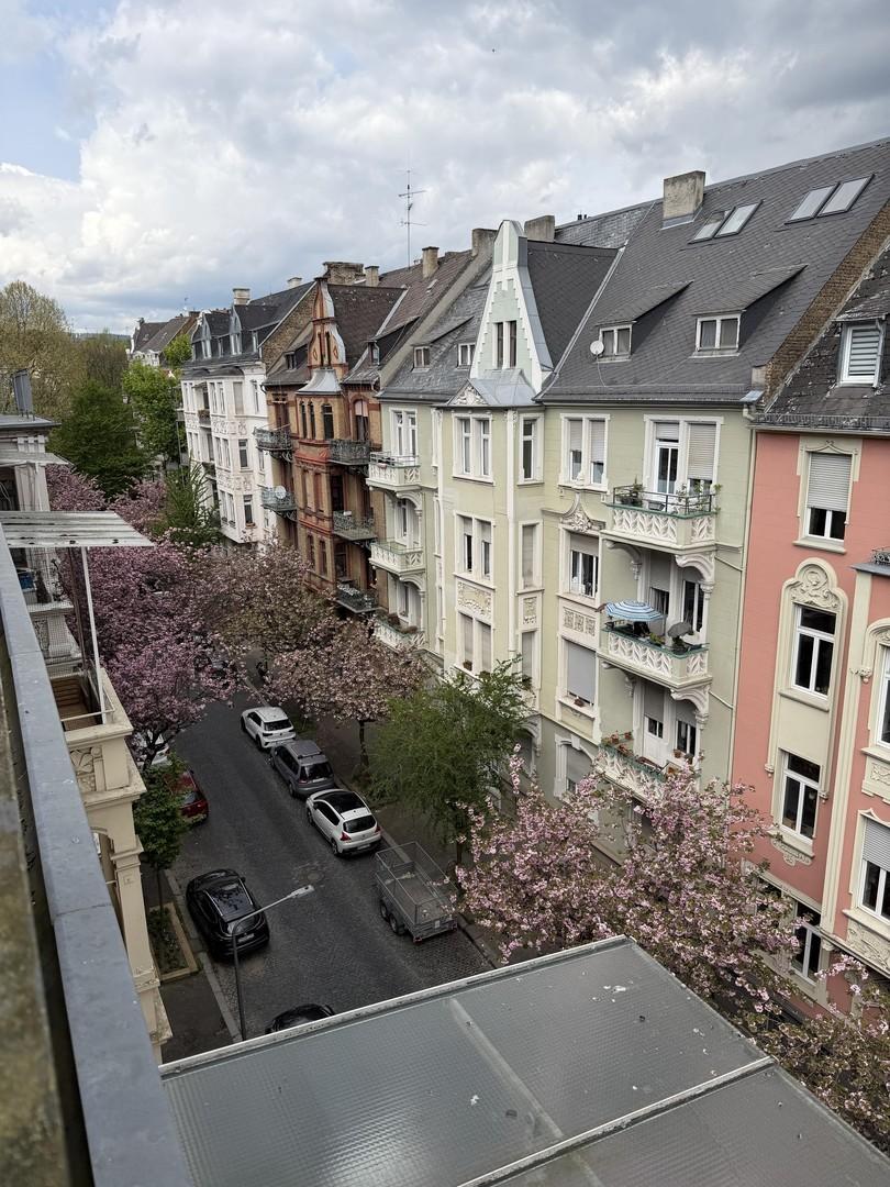 Blick aus dem Fenster