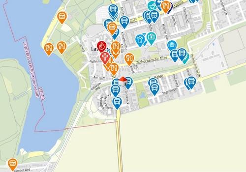 Geolyzer Kartenausschnitt