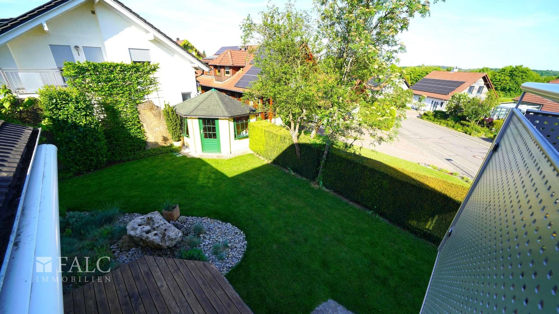 ... und auf die grüne Oase