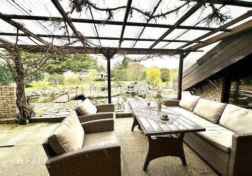 Überdachte Terrasse