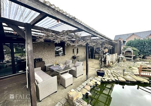 Überdachte Terrasse