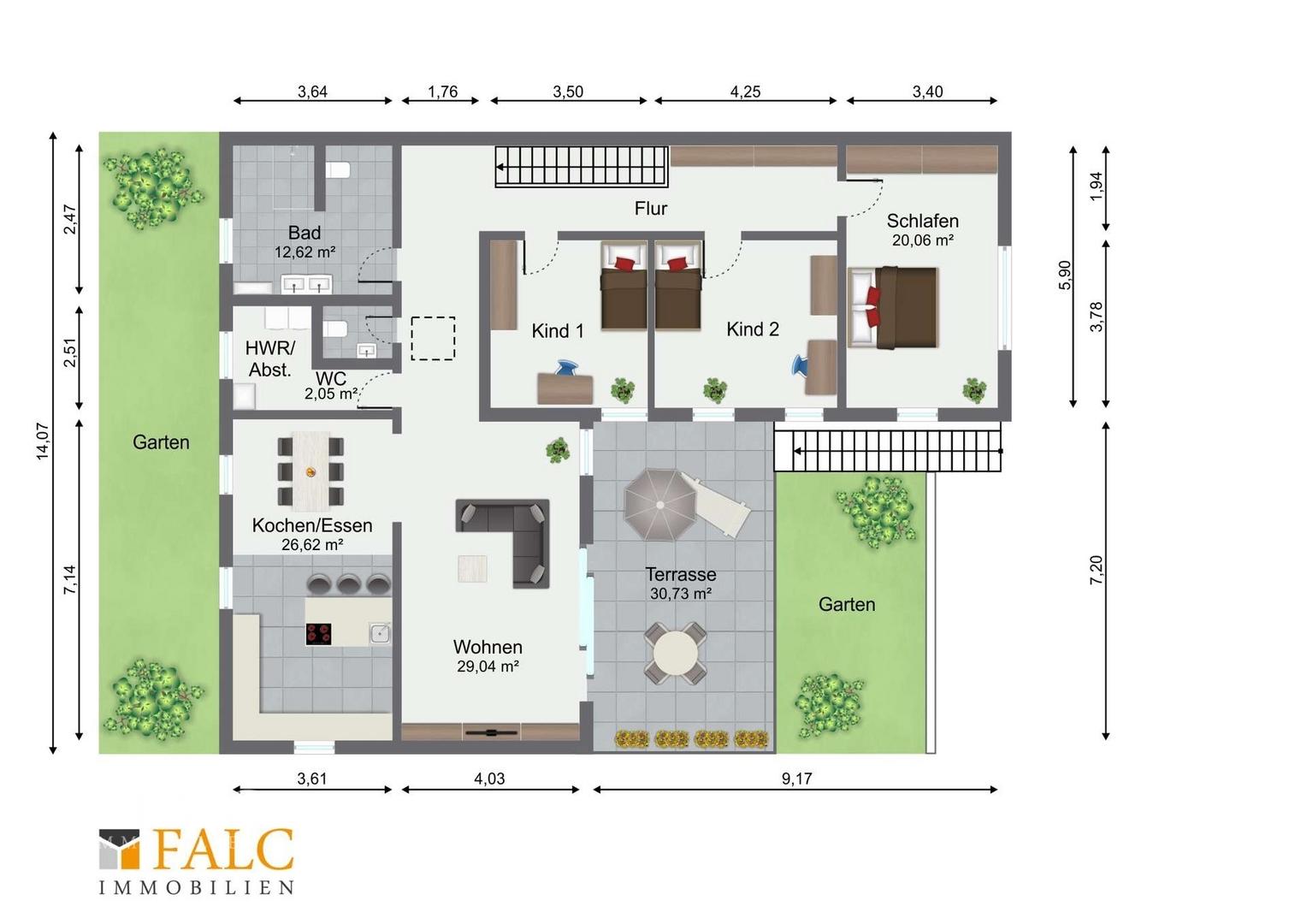 Grundriss Erdgeschoss