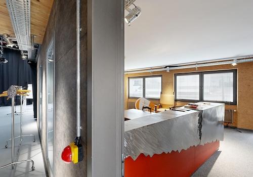 Empfangsraum oder Büroeingang