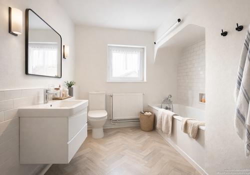 Badezimmer, mit KI erstellt & optimiert 