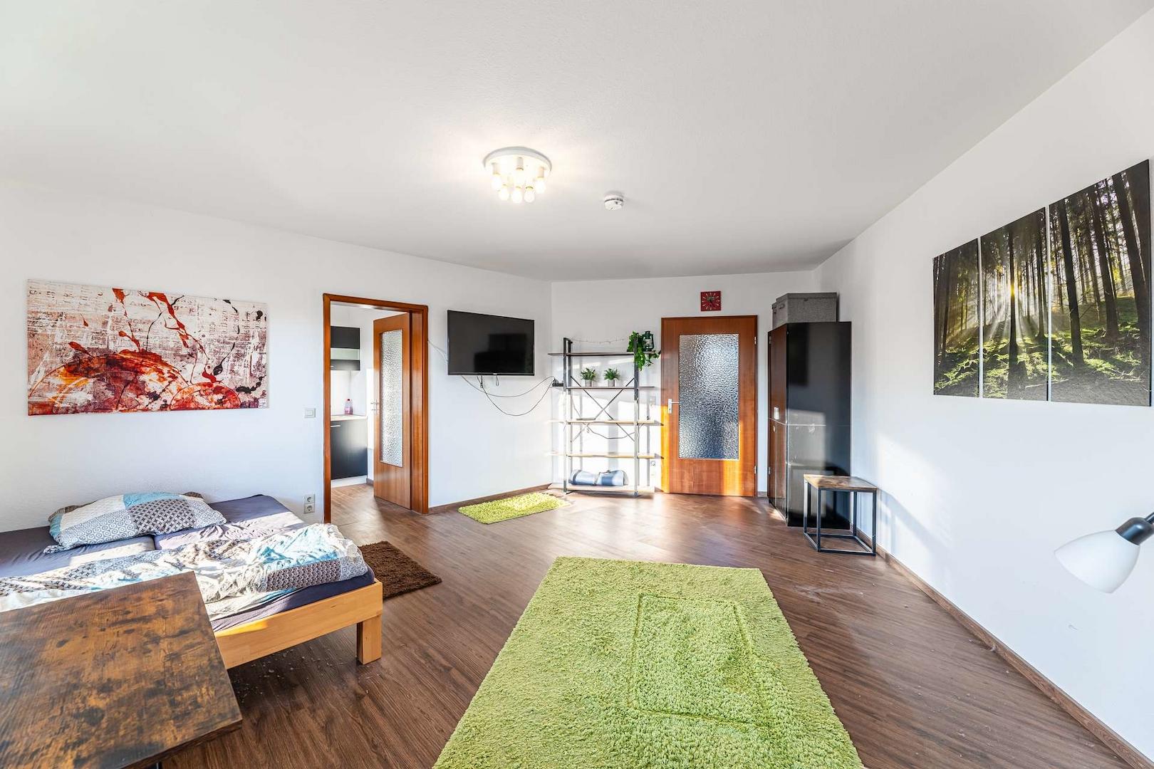 Wohnraum/Schlafbereich