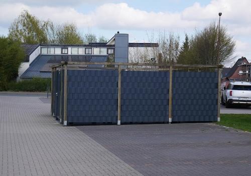 Müllentsorgungsstation