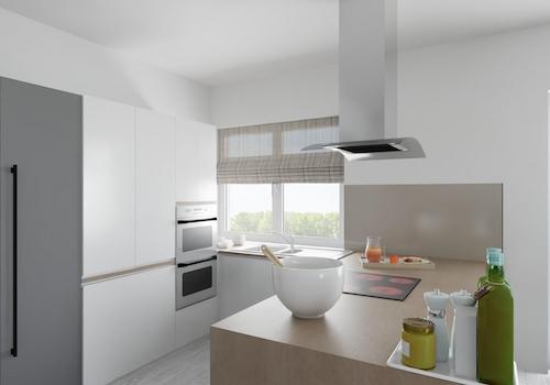 Visualisierung 1. DG Küche