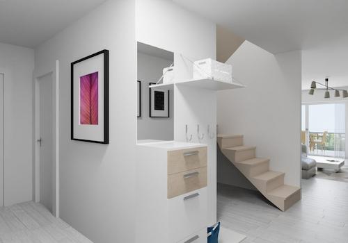 Visualisierung 1. DG Flur