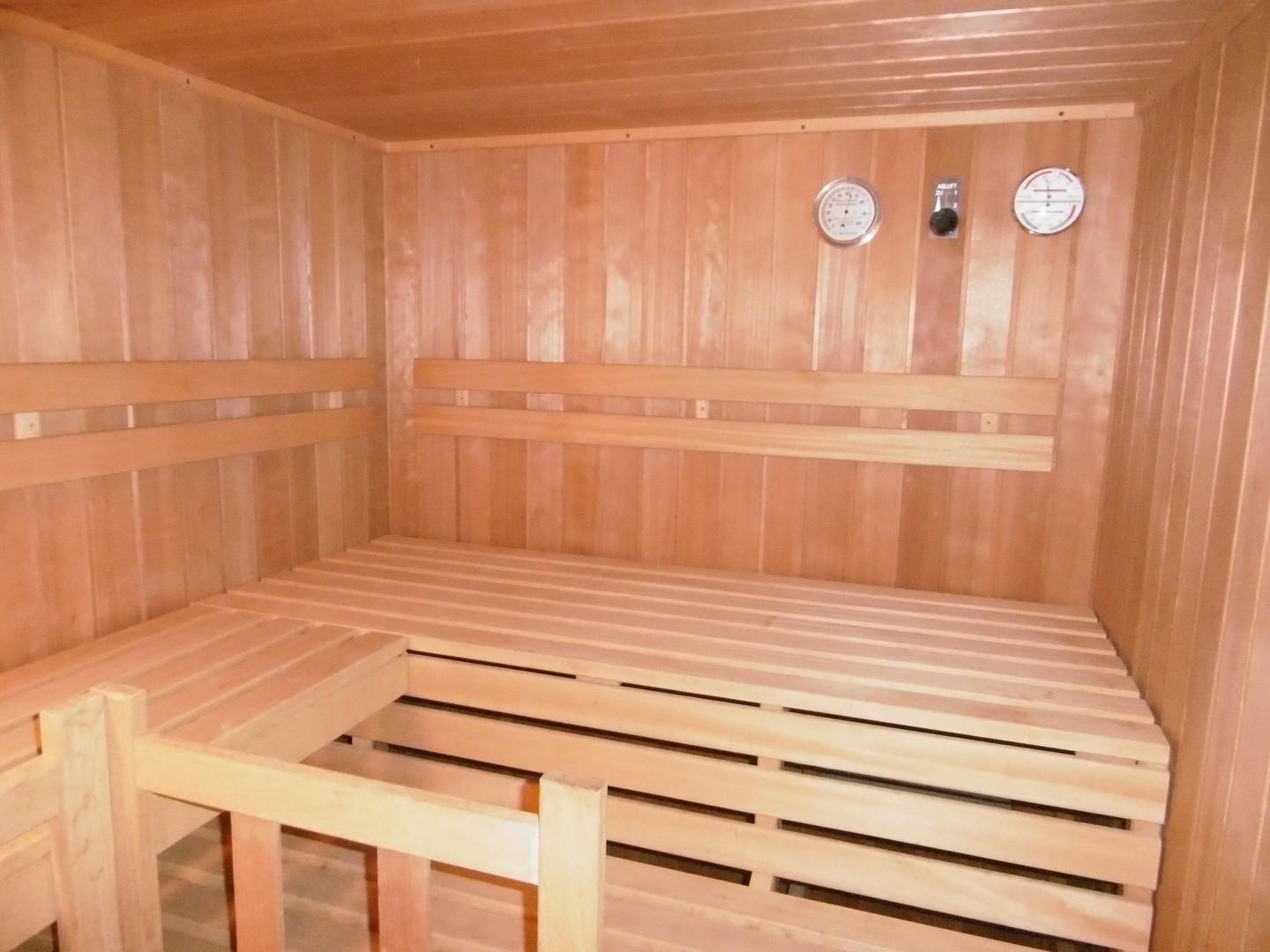 Sauna im Souterrain