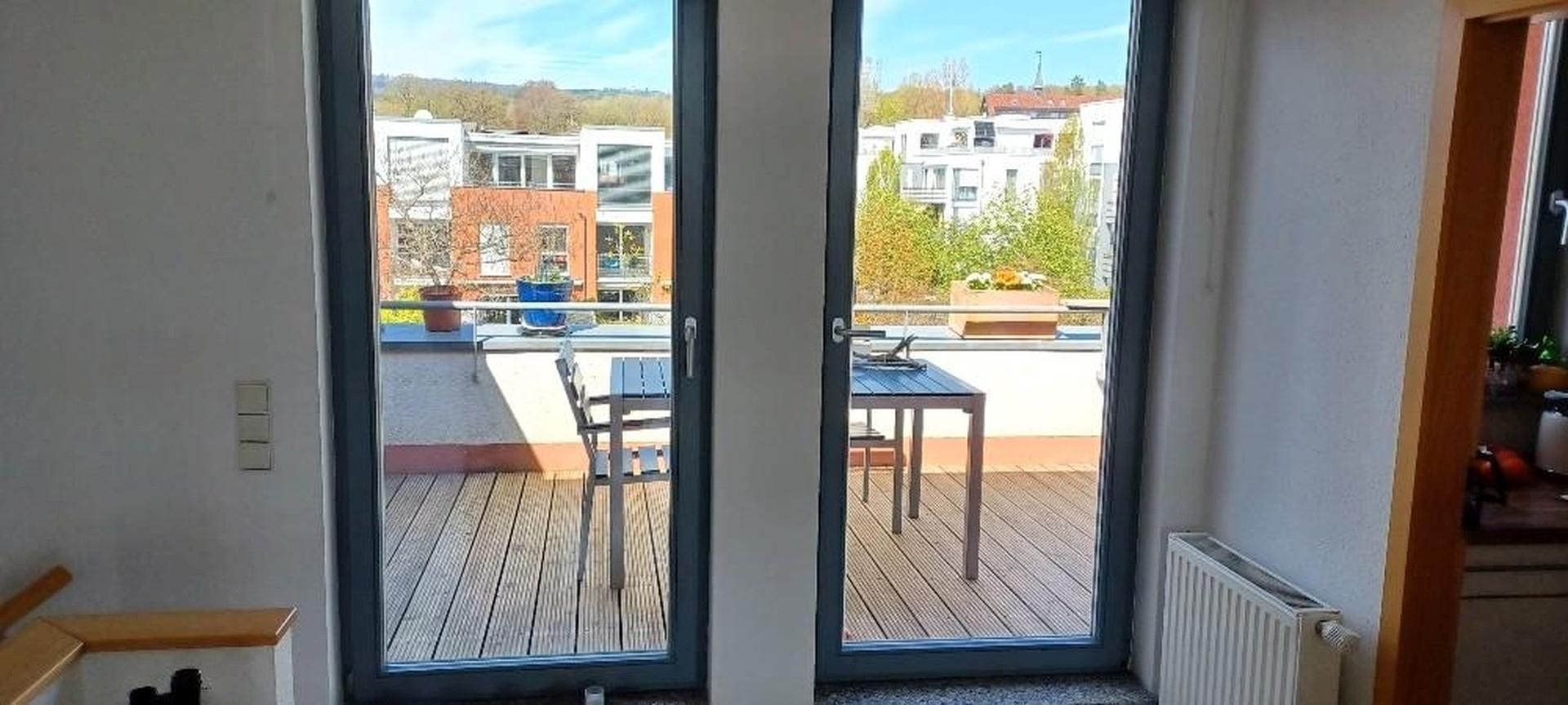 Dachterrasse vom Essbereich