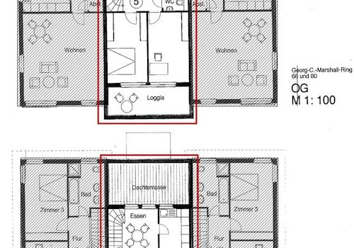 Grundriss Lage im Haus
