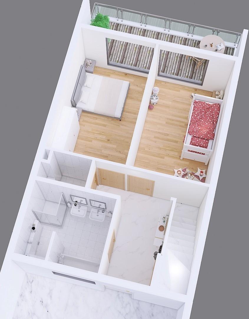 Grundriss 1. OG - 3D Pläne