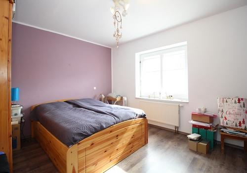 Schlafzimmer der Erdgeschosswohnung