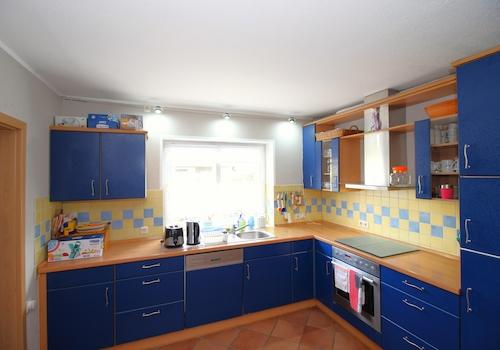Küche der Erdgeschosswohnung