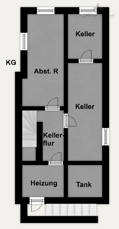 Grundriss Farbig - KG