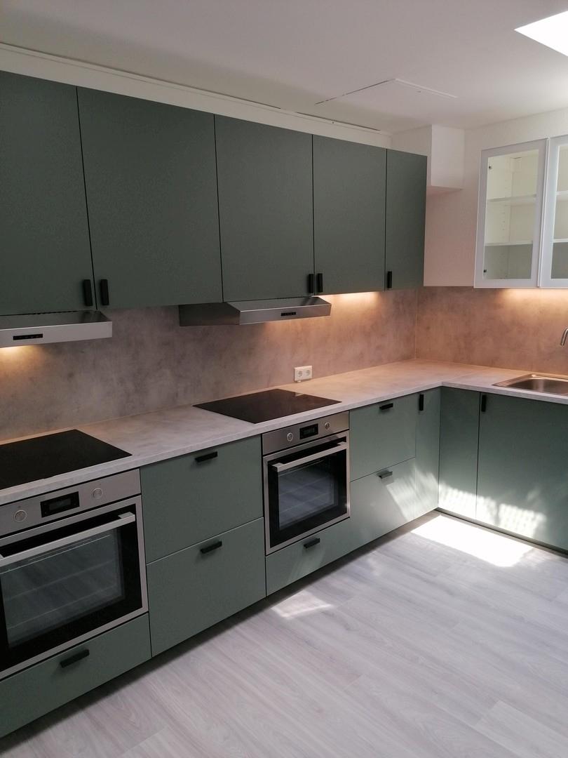 Einbauküche 2 Induktionsherde 