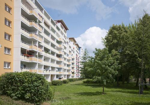 Hausansicht Balkonseite