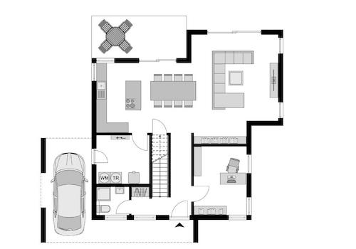 Grundriss Erdgeschoss