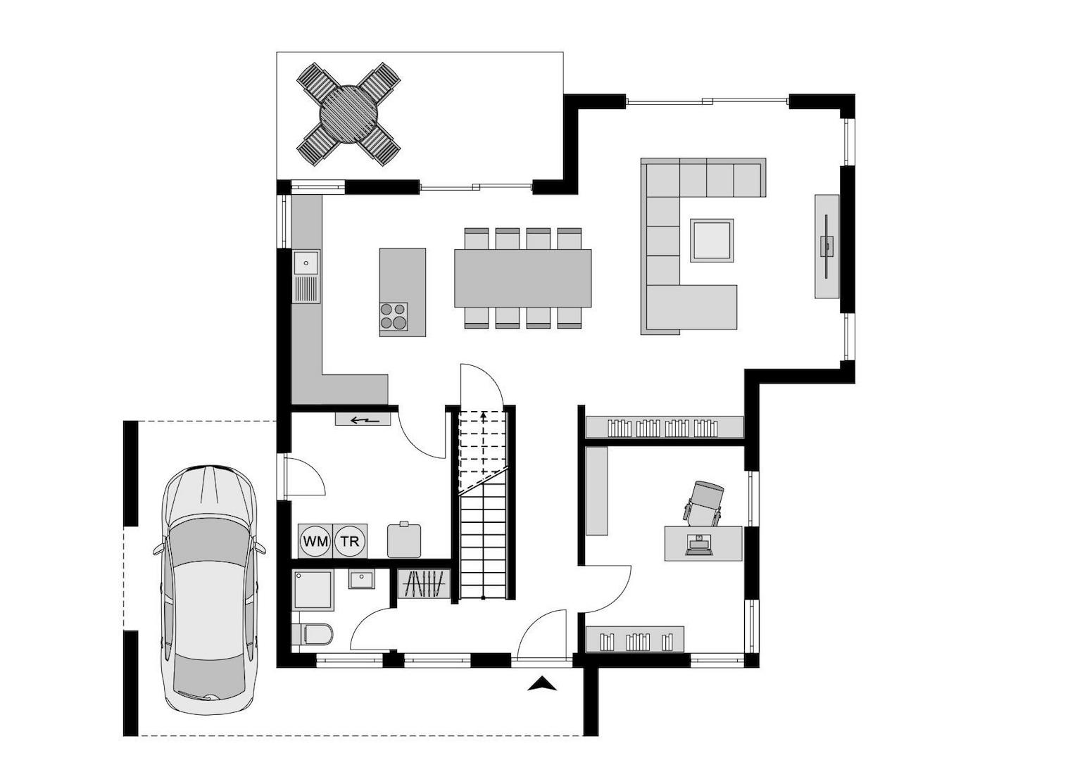 Grundriss Erdgeschoss
