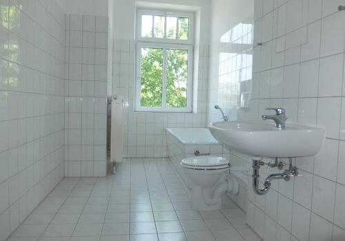 Bad mit Fenster Muster