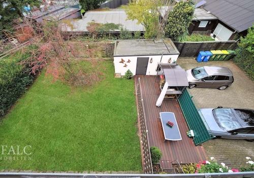Blick auf den Garten