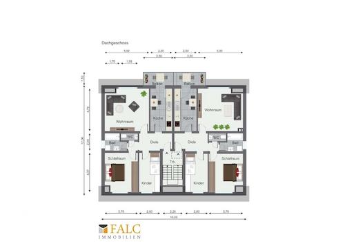 Dachgeschoss - Haus Nr. 45