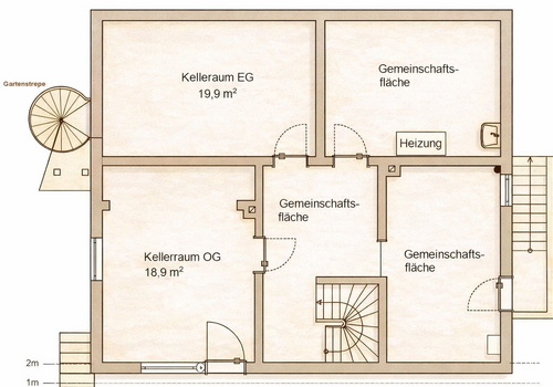 Grundriß Kellergeschoß
