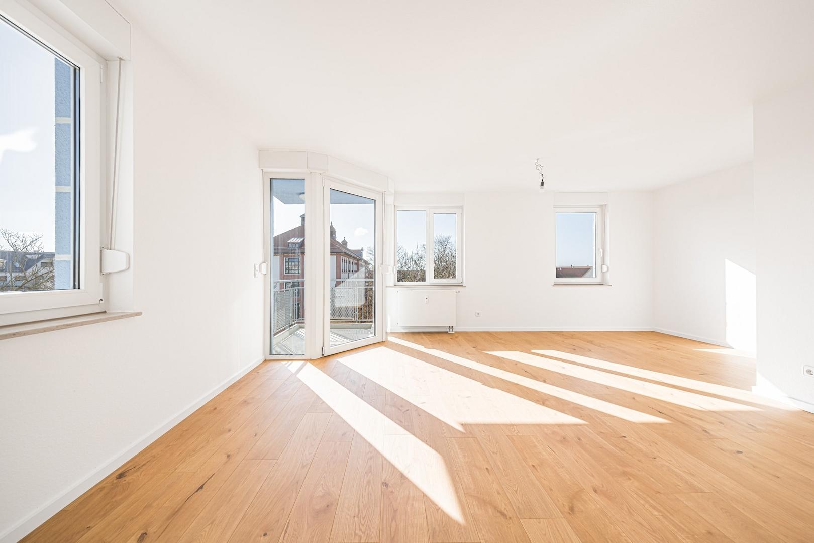 Eigentumswohnung | Wohnbereich mit Balkon