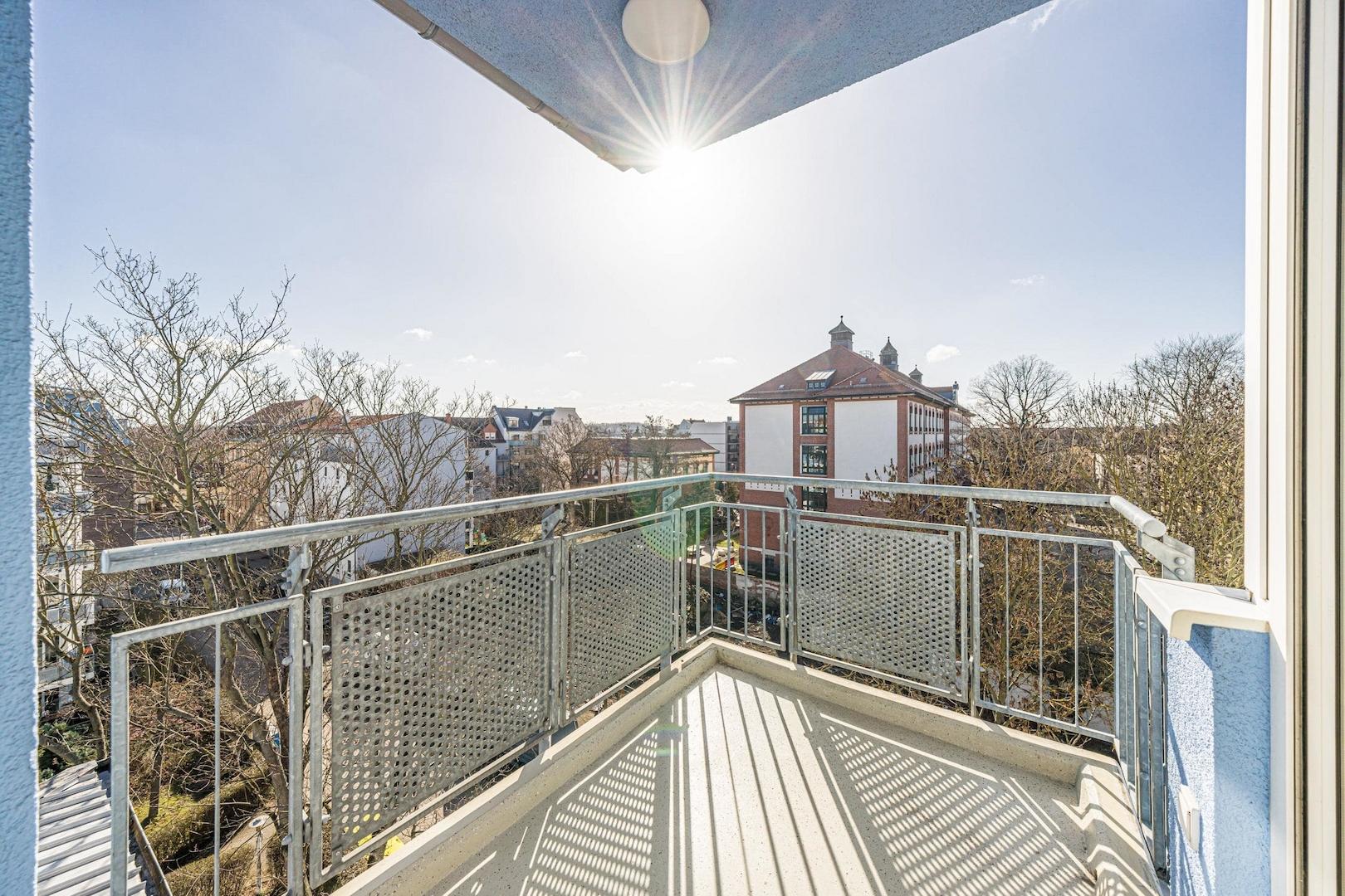 Eigentumswohnung | Blick vom Balkon