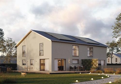 Twinn 136 - Ansicht - 2 Doppelhaushälften