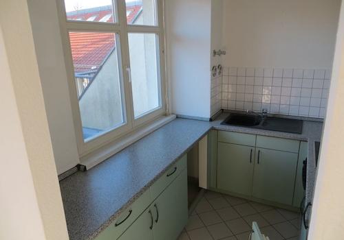 Küche mit Einichtungsbeispiel