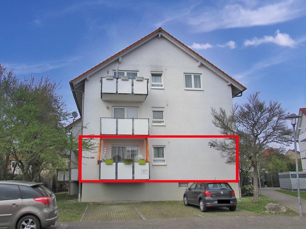 Blick auf die Wohnung