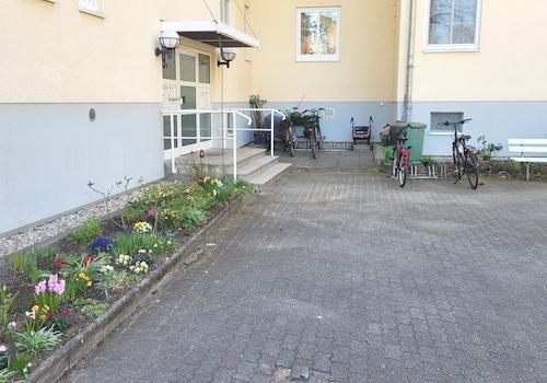 Gepflegter Hauseingang