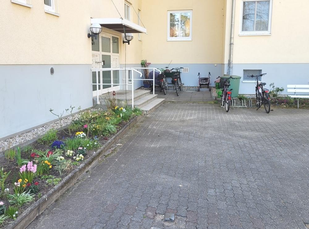 Gepflegter Hauseingang