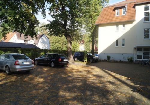 Parkplatz Wohnanlage