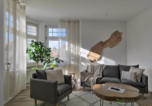 Blick ins Wohnzimmer