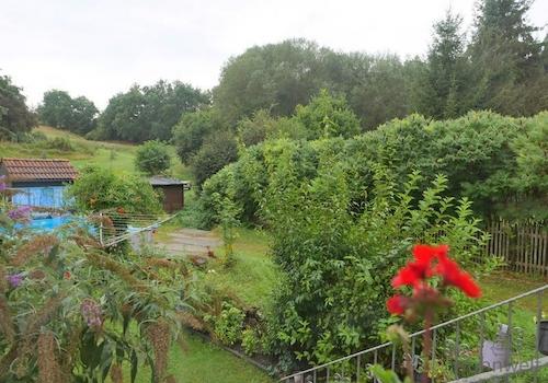 Blick aus dem Fenster