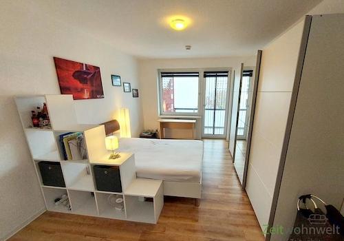 Blick ins Schlafzimmer