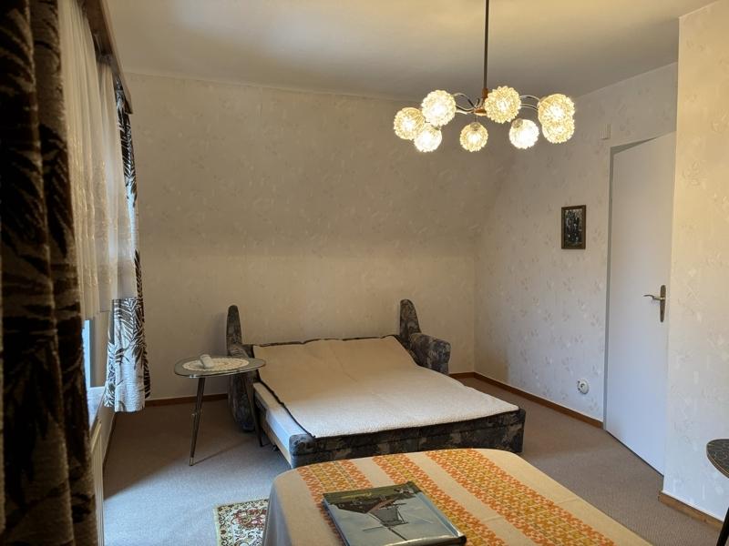 Schlafzimmer mit Balkon