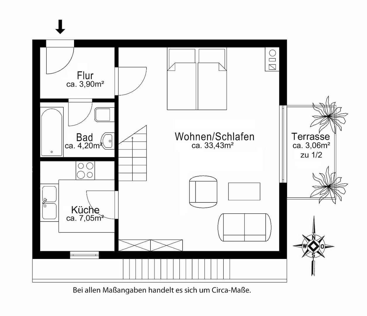 Grundriss Dachgeschoss