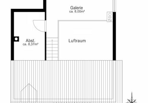 Grundriss Galerie