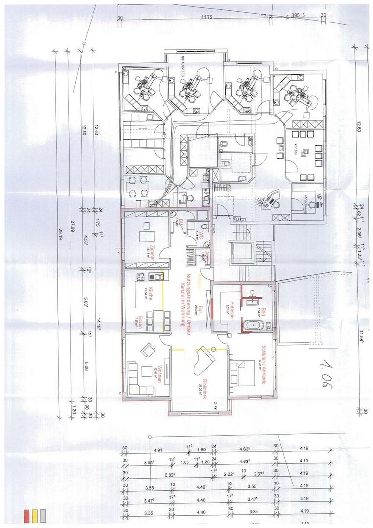 Marktplatz 13, W 5, Grundriss Wohnung 